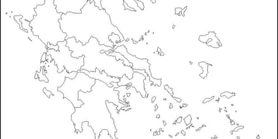 Mapa Grecji plan