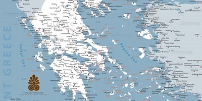 Mapa Starożytnej Grecji
